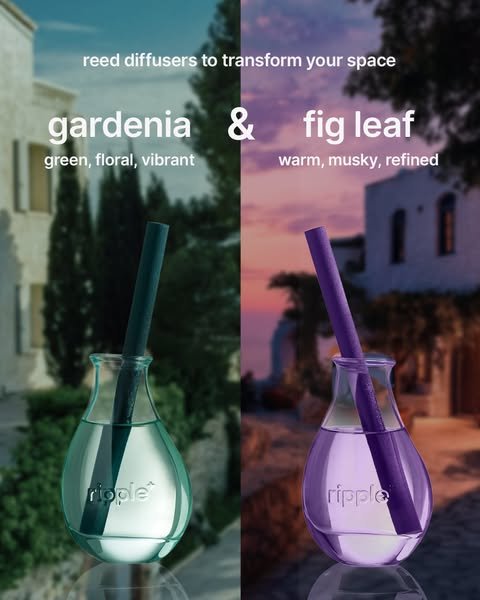 thedropletco fig leaf gardenia ad
